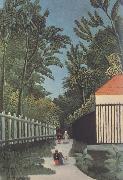 Henri Rousseau View of Montsouris Park Sweden oil painting artist